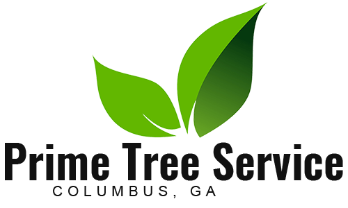 Black Prime Tree Service Logo